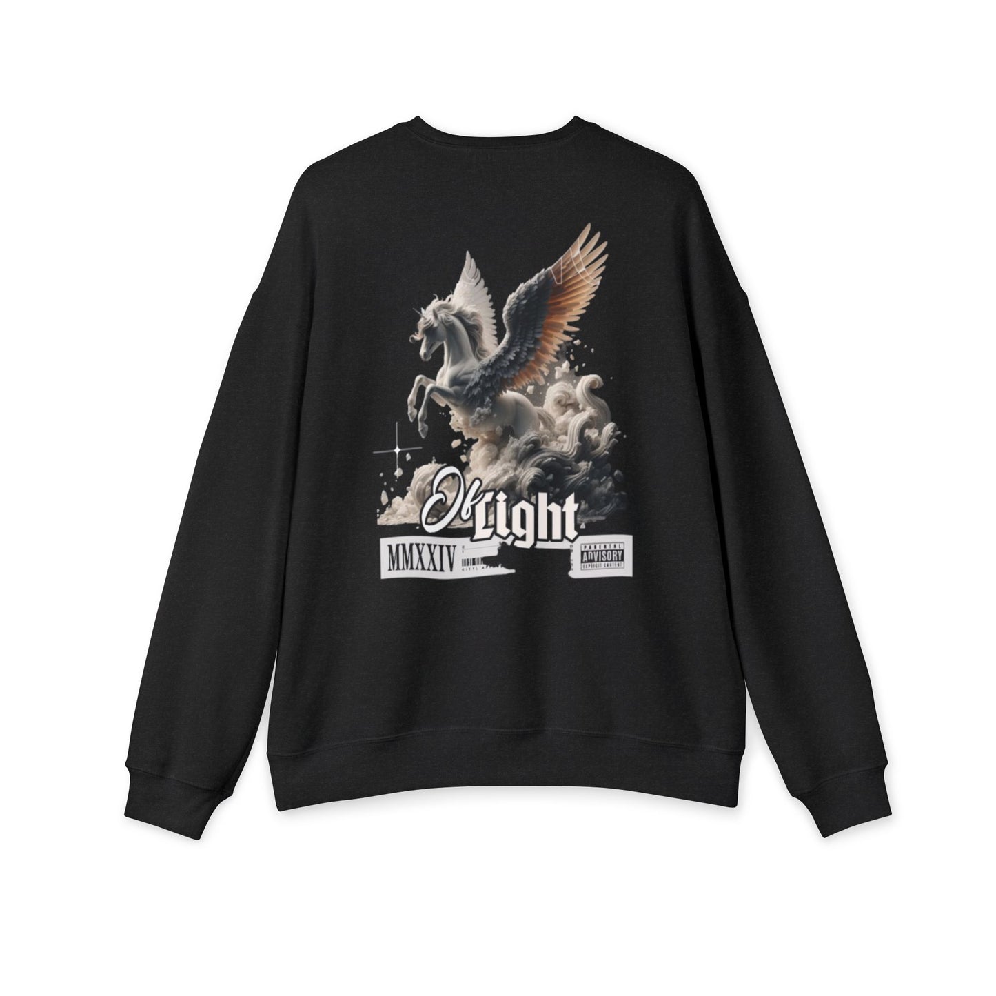 Unisex Drop Shoulder Designer "White Light"