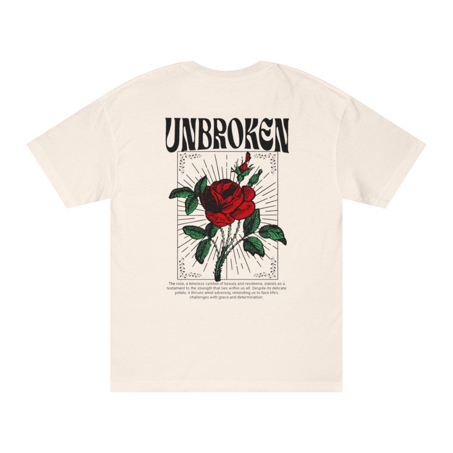Unisex Classic Designer Tee "Unbroken"