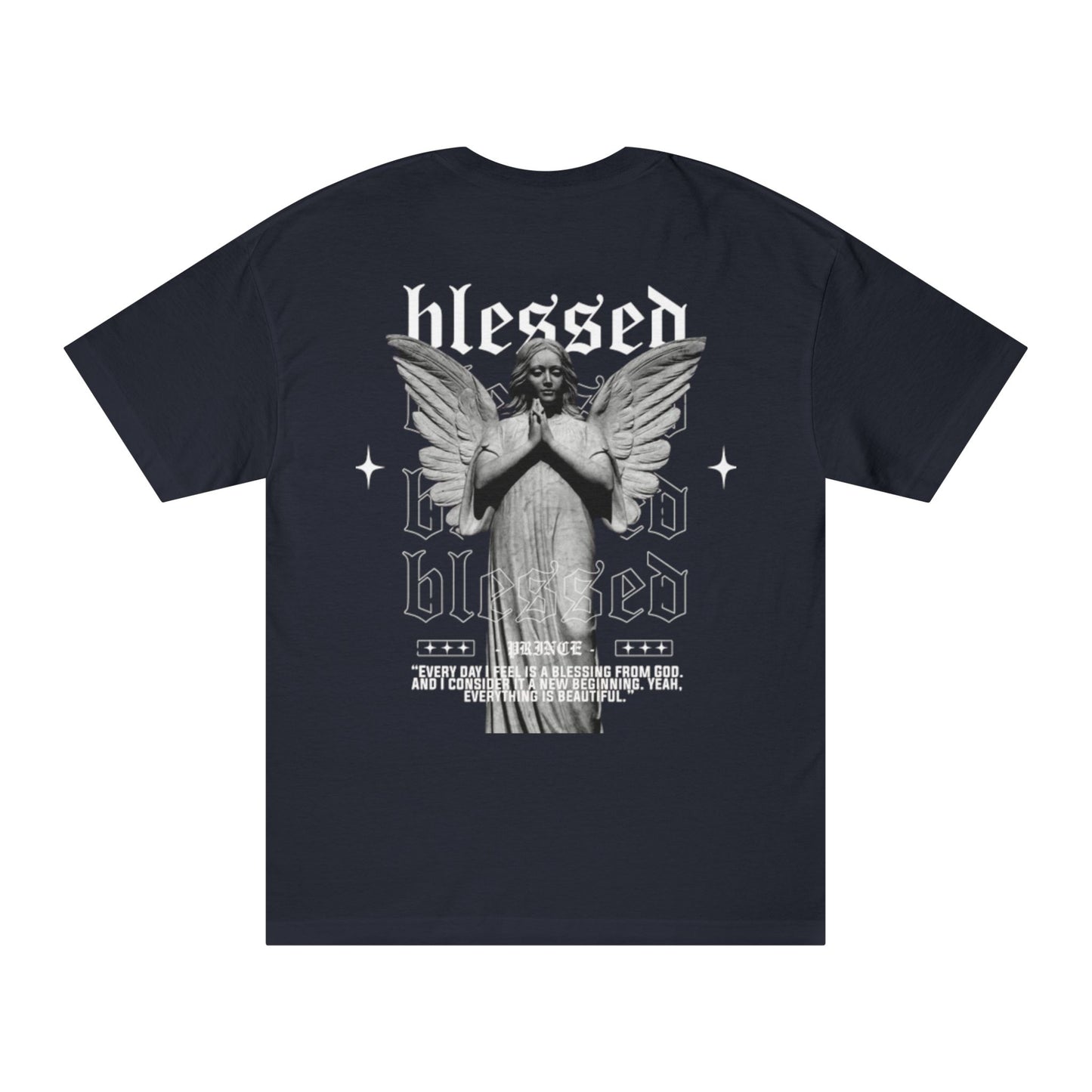 Unisex Classic Christian Tee "Blessed Angels"