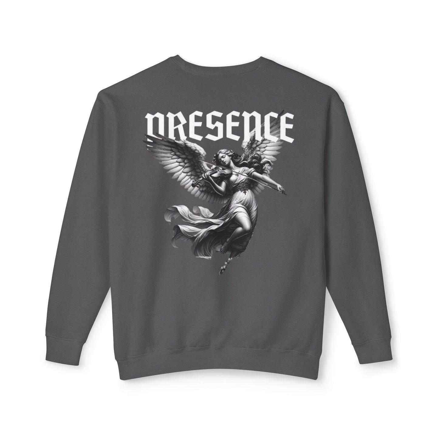 Unisex Christian Lightweight Crewneck "Angels Presence"