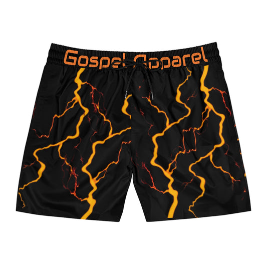 Men's Mid-Length Shorts "Lightning Strike"