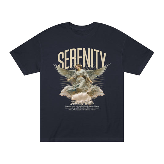 Unisex Classic Christian Tee "Angel Serenity"