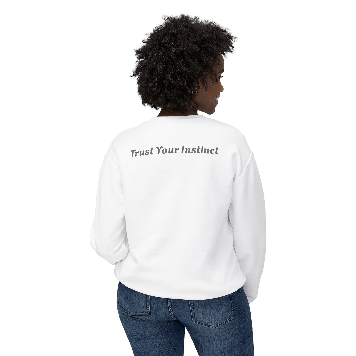 Christian Lightweight Crewneck Sweatshirt "God Says"