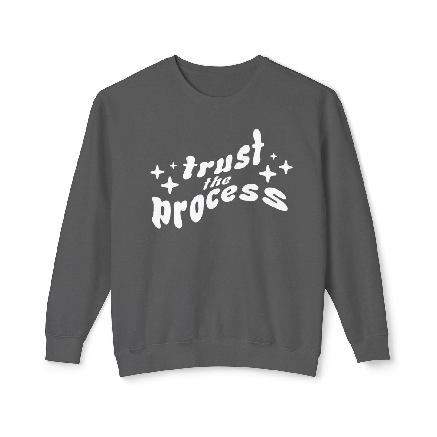 Christian Lightweight Crewneck "Trust The Process"