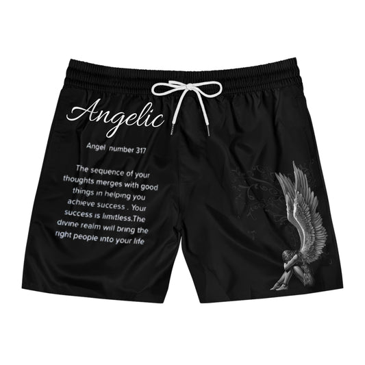 Men's Christian Mid-Length Shorts "Angelic"