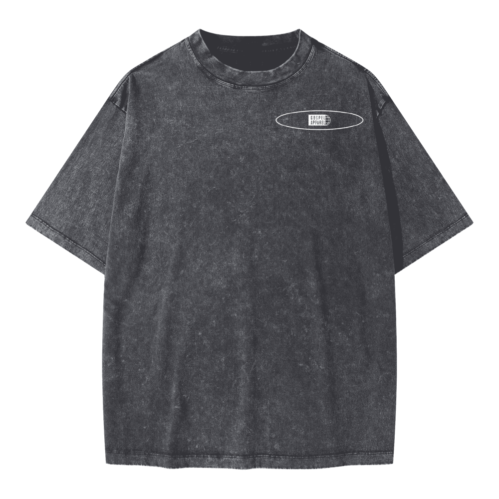 Unisex Oversized Snow Wash T-shirt