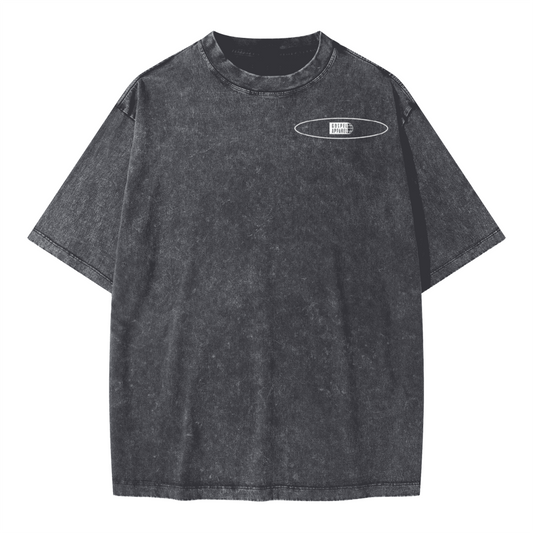 Unisex Oversized Snow Wash T-shirt