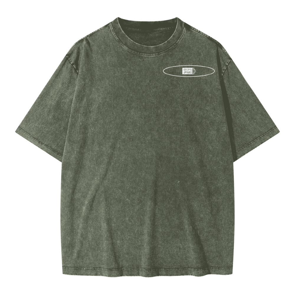 Unisex Oversized Snow Wash T-shirt