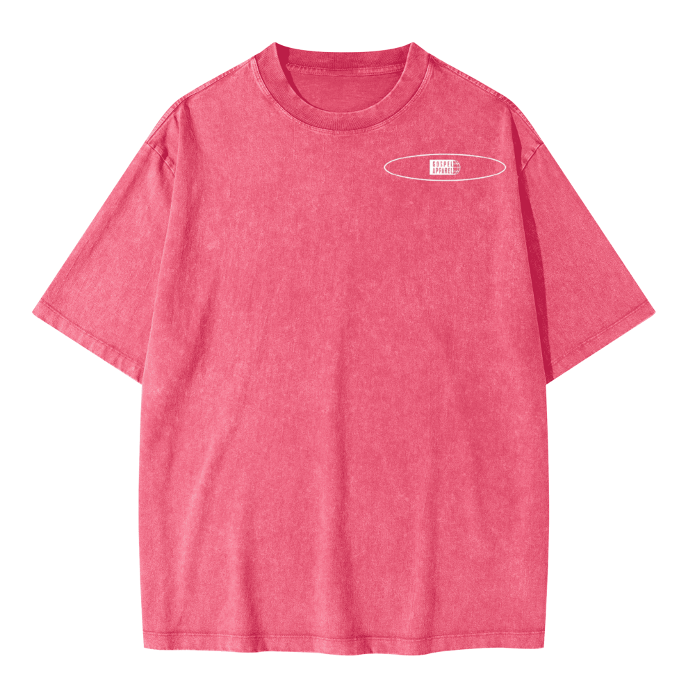 Unisex Oversized Snow Wash T-shirt