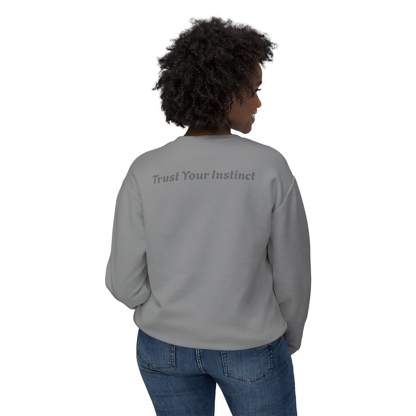 Christian Lightweight Crewneck Sweatshirt "God Says"