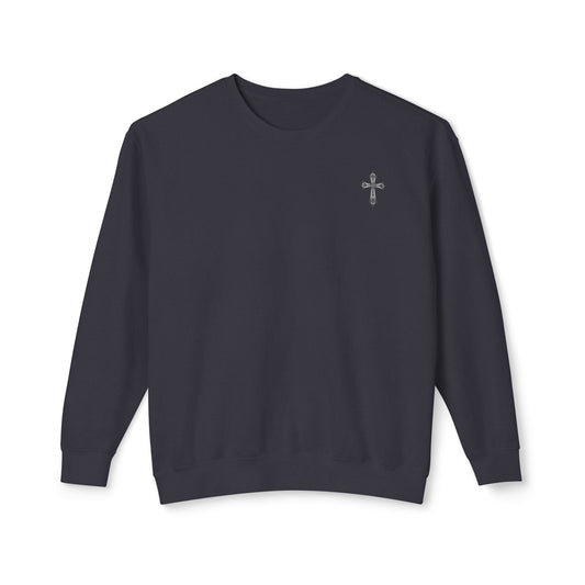 Christian Lightweight Crewneck Sweatshirt "Jesus Edition"