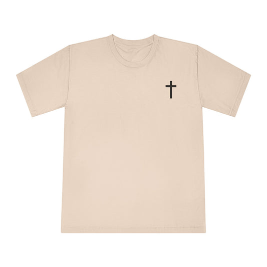 Unisex Classic Christian Crewneck Tee "Faith Over Fear 3"