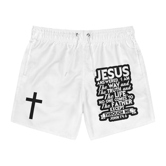 Men’s Christian Design Mid Shorts