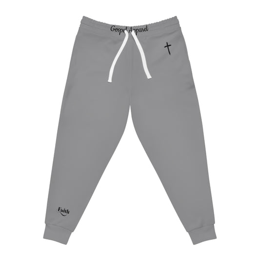 Men's Athletic Christian Joggers "Grey"